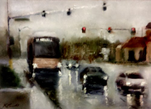 "Buffalo Southbound" original fine art by Bob Kimball "Buffalo Southbound" original fine art by Bob Kimball