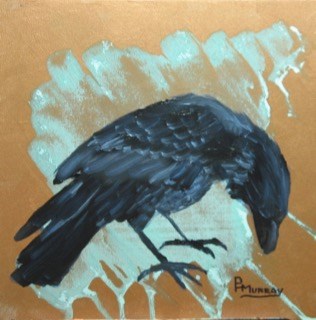 "Raven" original fine art by Patricia Murray "Raven" original fine art by Patricia Murray