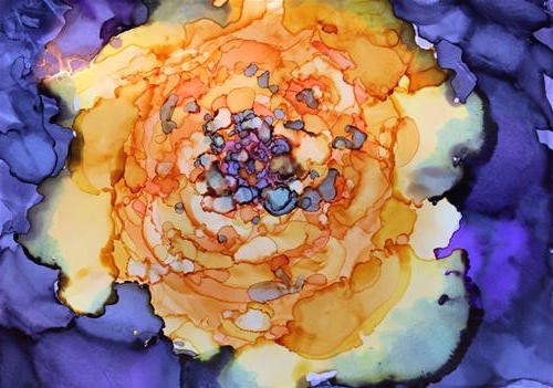 "Just Another Yellow Rose" original fine art by Kelly Alge "Just Another Yellow Rose" original fine art by Kelly Alge