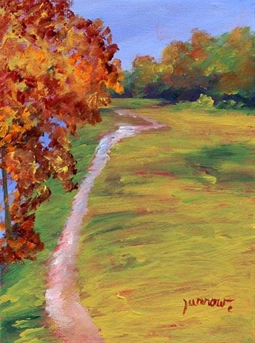 "ORIGINAL AUTUMN LANDSCAPE PAINTING" original fine art by Sue Furrow "ORIGINAL AUTUMN LANDSCAPE PAINTING" original fine art by Sue Furrow