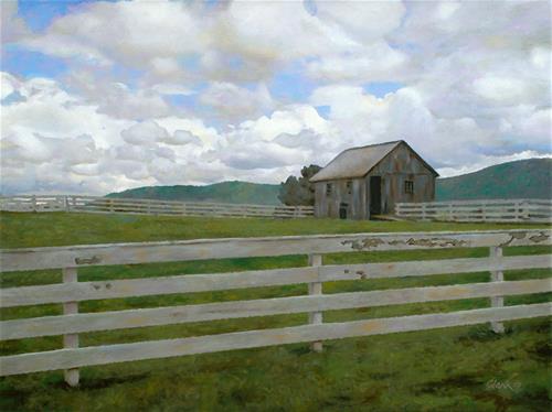 "Abandoned" original fine art by David Clark "Abandoned" original fine art by David Clark