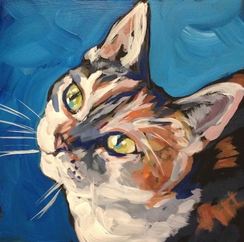 "March 7, Jelly" original fine art by Kat Corrigan "March 7, Jelly" original fine art by Kat Corrigan