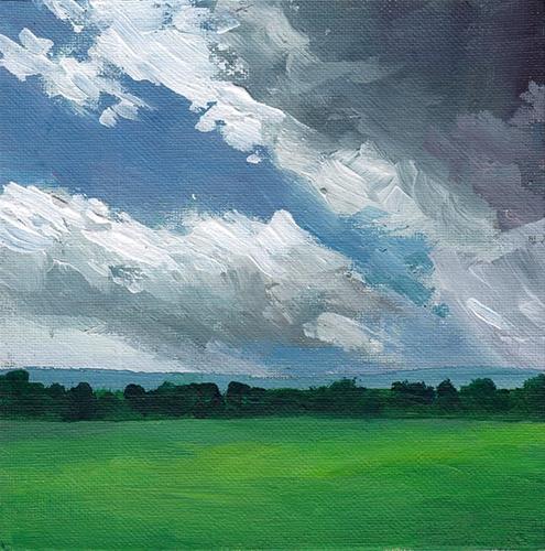 "A Break in the Clouds" original fine art by J M Needham "A Break in the Clouds" original fine art by J M Needham