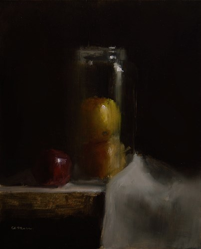 "Apple Jar" original fine art by Neil Carroll "Apple Jar" original fine art by Neil Carroll