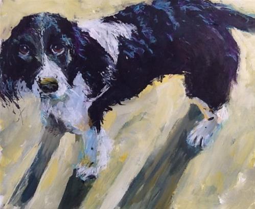 "I'm Ready" original fine art by Susan Ferro "I'm Ready" original fine art by Susan Ferro