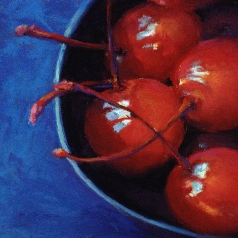 "Maraschinos" original fine art by Cindy Gillett "Maraschinos" original fine art by Cindy Gillett
