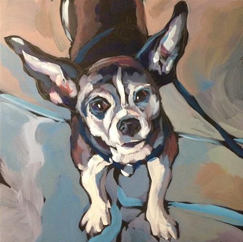 "September 14, Ruby!" original fine art by Kat Corrigan "September 14, Ruby!" original fine art by Kat Corrigan