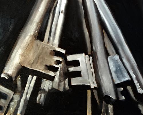 "Keys" original fine art by James Coates "Keys" original fine art by James Coates