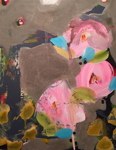 "127 Ensconced" original fine art by Jenny Doh "127 Ensconced" original fine art by Jenny Doh