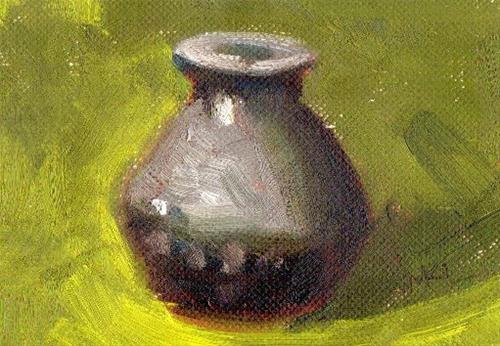 "Small Pot" original fine art by Marlene Lee "Small Pot" original fine art by Marlene Lee
