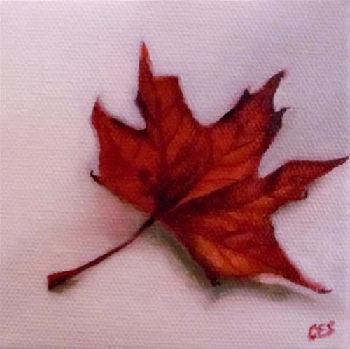 "Maple Leaf" original fine art by ~ces~ Christine E. S. Code "Maple Leaf" original fine art by ~ces~ Christine E. S. Code