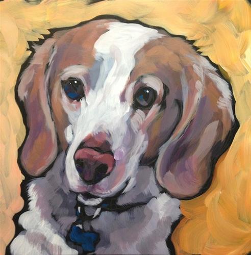 "9-4 Willy!" original fine art by Kat Corrigan "9-4 Willy!" original fine art by Kat Corrigan