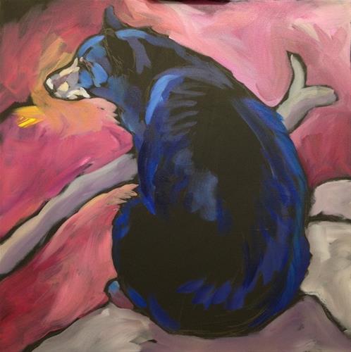 "Contemplation" original fine art by Kat Corrigan "Contemplation" original fine art by Kat Corrigan
