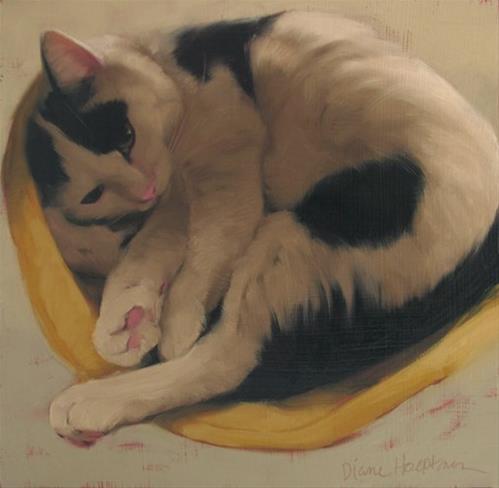 "Sleepy Spot and an Honorable Mention at 12th Annual VMRC exhibit" original fine art by Diane Hoeptner "Sleepy Spot and an Honorable Mention at 12th Annual VMRC exhibit" original fine art by Diane Hoeptner