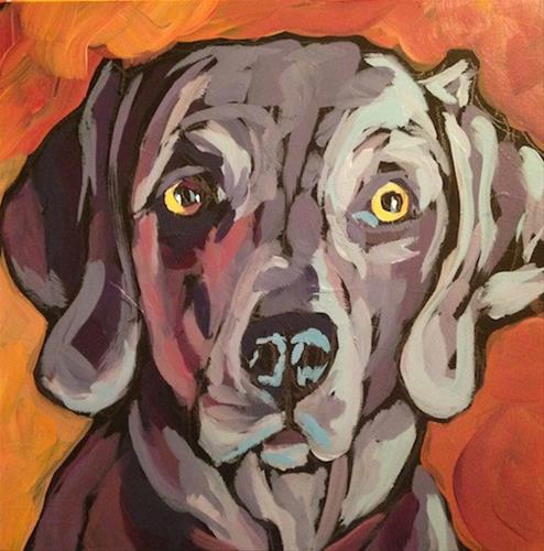 "July 10, Henry" original fine art by Kat Corrigan "July 10, Henry" original fine art by Kat Corrigan