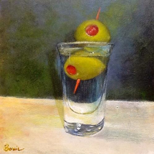 "Dirty Tini" original fine art by Maureen Bowie "Dirty Tini" original fine art by Maureen Bowie