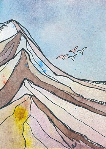 "The Ridge" original fine art by Tonya Doughty "The Ridge" original fine art by Tonya Doughty