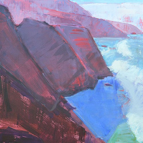 "Big Sur, California" original fine art by Kevin Inman "Big Sur, California" original fine art by Kevin Inman