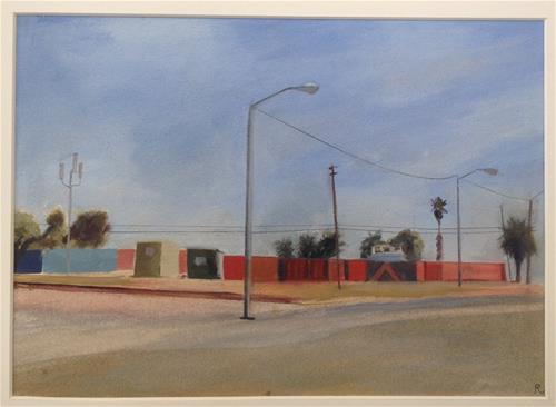 "Deserted Street Corner- SF" original fine art by Allison Rockwell "Deserted Street Corner- SF" original fine art by Allison Rockwell