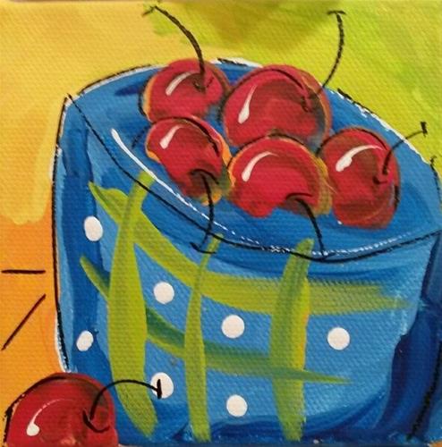 "Life is Like Chunky" original fine art by Terri Einer "Life is Like Chunky" original fine art by Terri Einer