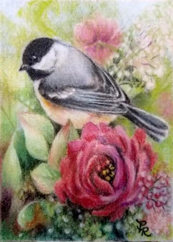 "Fluffy Stuff" original fine art by Paulie Rollins "Fluffy Stuff" original fine art by Paulie Rollins