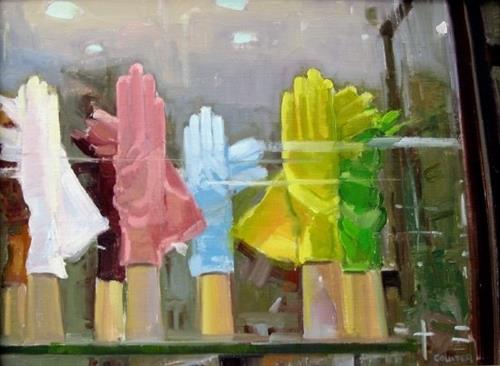 "Venice Window Shopping" original fine art by James Coulter "Venice Window Shopping" original fine art by James Coulter