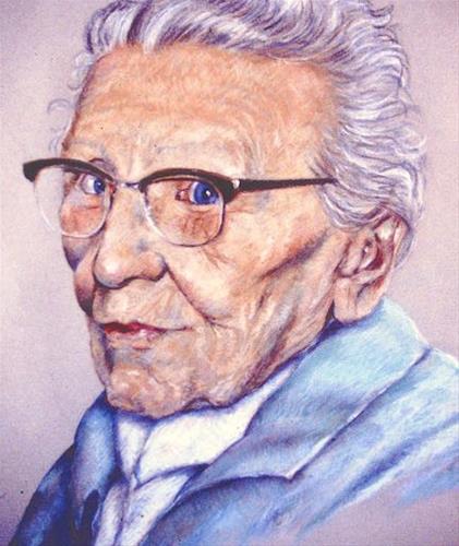 "Aunt Bea, 16x20 Pastel on Paper" original fine art by Carmen Beecher "Aunt Bea, 16x20 Pastel on Paper" original fine art by Carmen Beecher