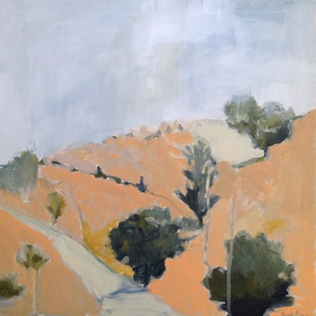 "Hiking Honey Hill" original fine art by Pamela Munger "Hiking Honey Hill" original fine art by Pamela Munger