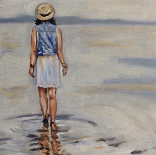 "...and never touch the ground...." original fine art by Sonja Neumann "...and never touch the ground...." original fine art by Sonja Neumann