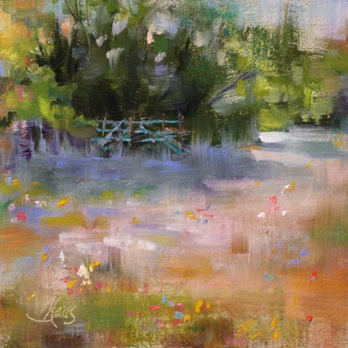 "Quiet Pasture" original fine art by Pamela Blaies "Quiet Pasture" original fine art by Pamela Blaies