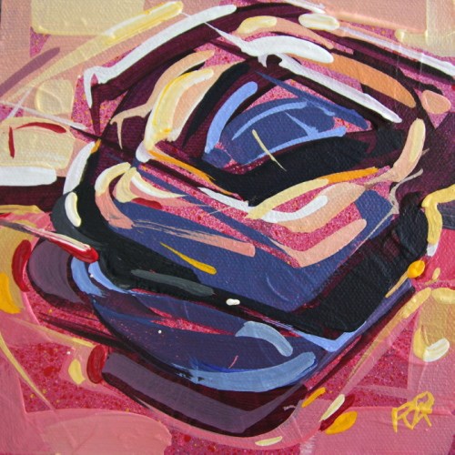 "Bird's Nest Abstraction 61" original fine art by Roger Akesson "Bird's Nest Abstraction 61" original fine art by Roger Akesson