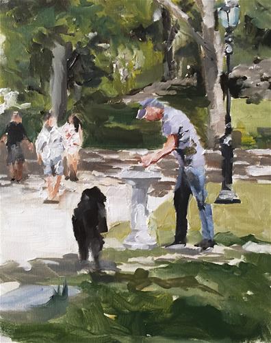 "Central Park" original fine art by James Coates "Central Park" original fine art by James Coates