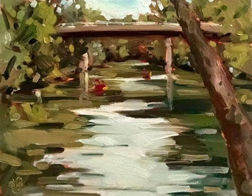 "White River Canoes" original fine art by Jessica Green "White River Canoes" original fine art by Jessica Green