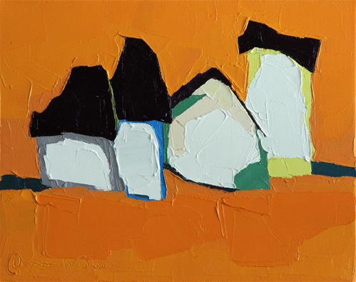 "Tangerine Dreams" original fine art by Donna Walker "Tangerine Dreams" original fine art by Donna Walker