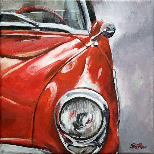 "1631 Buick Roadmaster '55" original fine art by Dietmar Stiller "1631 Buick Roadmaster '55" original fine art by Dietmar Stiller