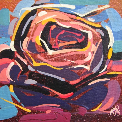 "Bird's Nest Abstraction 57" original fine art by Roger Akesson "Bird's Nest Abstraction 57" original fine art by Roger Akesson