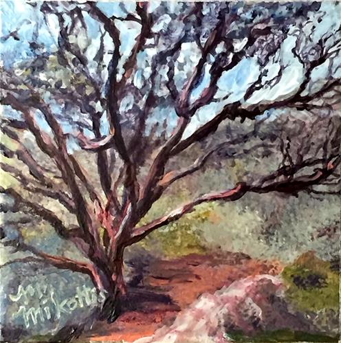 "Ecuador Memories: Polylepis Tree" original fine art by Michael Mikottis "Ecuador Memories: Polylepis Tree" original fine art by Michael Mikottis
