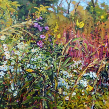 "Oil Painting: Asters" original fine art by Deb Anderson "Oil Painting: Asters" original fine art by Deb Anderson
