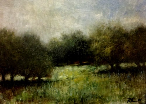 "Trees in the Park" original fine art by Bob Kimball "Trees in the Park" original fine art by Bob Kimball