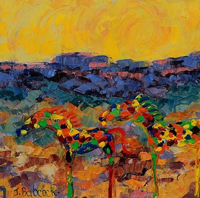 "Palette Knife Landscape Abstract Horse Painting Wait up Amigo by Colorado Impressionist Judith Bab" original fine art by Judith Babcock "Palette Knife Landscape Abstract Horse Painting Wait up Amigo by Colorado Impressionist Judith Bab" original fine art by Judith Babcock