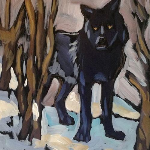 "Resident" original fine art by Kat Corrigan "Resident" original fine art by Kat Corrigan