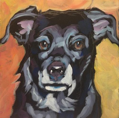 "July 6, Mecca" original fine art by Kat Corrigan "July 6, Mecca" original fine art by Kat Corrigan