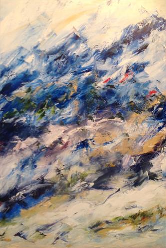"Snow Day" original fine art by Debra Kennedy "Snow Day" original fine art by Debra Kennedy
