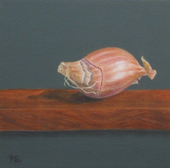 "Shallot" original fine art by Pera Schillings "Shallot" original fine art by Pera Schillings