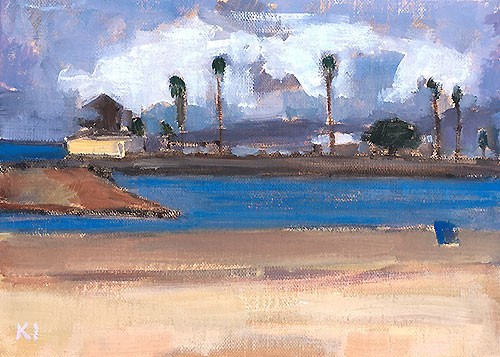 "Stormy Weather" original fine art by Kevin Inman "Stormy Weather" original fine art by Kevin Inman