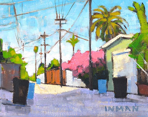"South Park Alley" original fine art by Kevin Inman "South Park Alley" original fine art by Kevin Inman