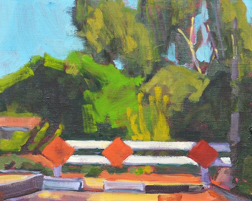 "No Parking in Hillcrest" original fine art by Kevin Inman "No Parking in Hillcrest" original fine art by Kevin Inman