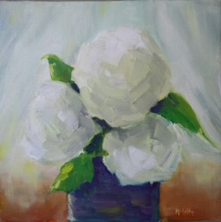 "Hydrangea 2" original fine art by Maggie Flatley "Hydrangea 2" original fine art by Maggie Flatley