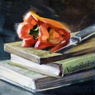 "Oil Painting: Vegetables Every Day, plus Art Post Gallery contest and a studio upgrade" original fine art by Deb Anderson "Oil Painting: Vegetables Every Day, plus Art Post Gallery contest and a studio upgrade" original fine art by Deb Anderson