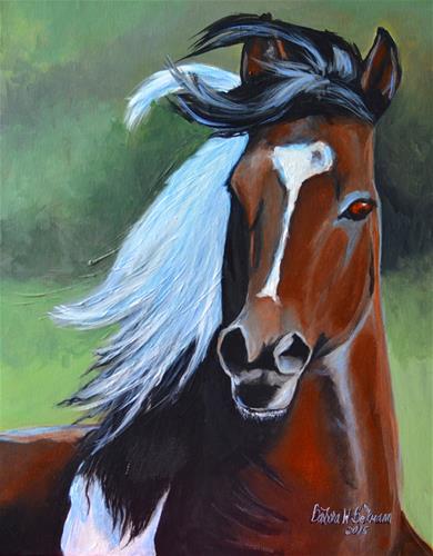 "Strong Willed" original fine art by Barbara Beckmann "Strong Willed" original fine art by Barbara Beckmann